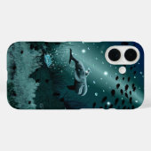 Dolphin Dream Case-Mate iPhone Hülle (Rückseite (Horizontal))