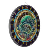 Dolphin Dream Coral Reef Dartboard Dartscheibe (Vorderseite Links)