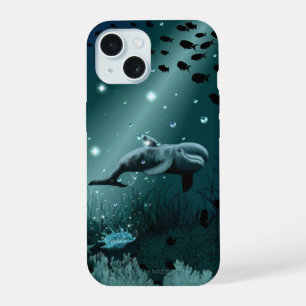 Dolphin Dream iPhone 15 Hülle