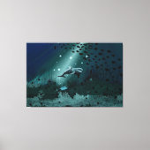 Dolphin Dream Leinwanddruck (Vorderseite)