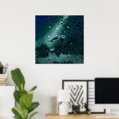 Dolphin Dream Poster (Heimbüro)