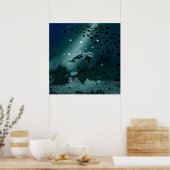 Dolphin Dream Poster (Küche)