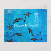 Dolphin Dream Postkarte (Vorderseite)