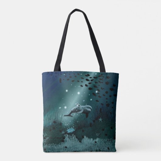 Dolphin Dream Tasche (Rückseite)