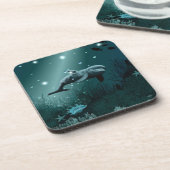 Dolphin Dream Untersetzer (Linke Seite)