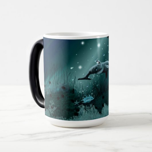 Dolphin Dream Verwandlungstasse (Vorderseite Links)