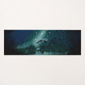 Dolphin Dream Yogamatte (Vorderseite (Horizontal))