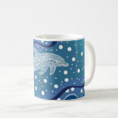 Dolphin Dreaming Kaffeetasse (VorderseiteRechts)