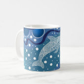 Dolphin Dreaming Kaffeetasse (Vorderseite Links)