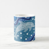 Dolphin Dreaming Kaffeetasse (Mittel)