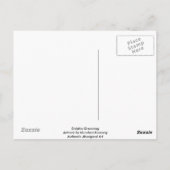 Dolphin Dreaming Postkarte (Rückseite)