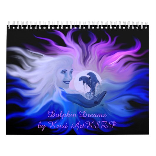 Dolphin Dreams by Krisi ArtKSZP Kalender (Titelbild)