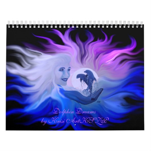 Dolphin Dreams by Krisi ArtKSZP Kalender (Titelbild)