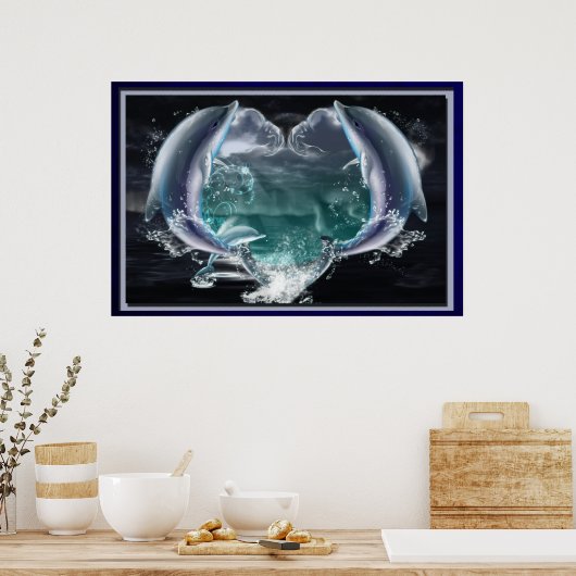 Dolphin Dreams Poster (Küche)