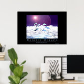 Dolphin Dreams Poster (Heimbüro)