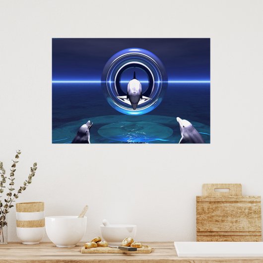 Dolphin Dreams Poster (Küche)