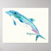 Dolphin Dreams Print and Poster Art (Vorne)