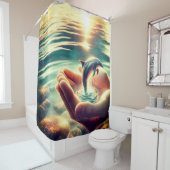 Dolphin Duschvorhang (Beispiel)