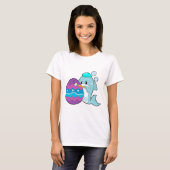 Dolphin Easter Painting T-Shirt (Vorne ganz)