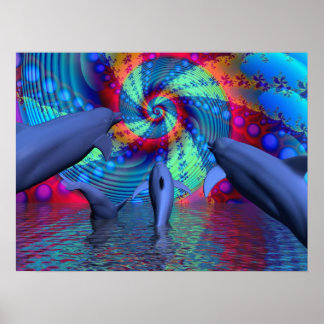 Dolphin-Energie Poster