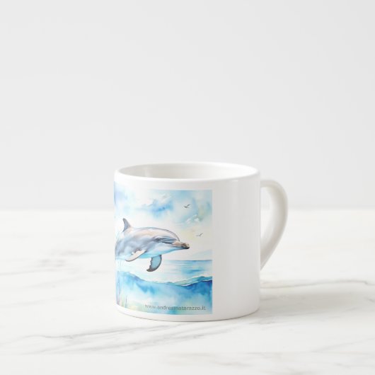 Dolphin Espressotasse (Vorderseite Rechts)