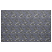 Dolphin Fabric Dolphin Art Natural Linen Fabric Stoff (Fat Quarter (45,7 x 55,9 cm))