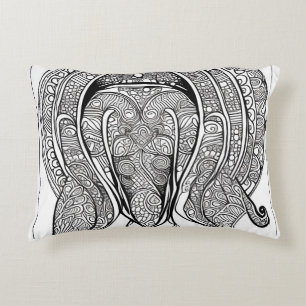 Dolphin Face Dekokissen