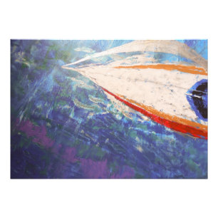 Dolphin-Fahrt Fotodruck