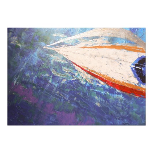 Dolphin-Fahrt Fotodruck (Vorne)