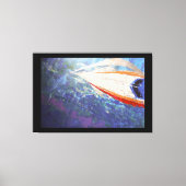 Dolphin-Fahrt Leinwanddruck (Vorderseite)