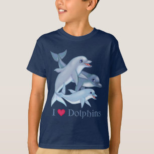 Dolphin-Familie T-Shirt