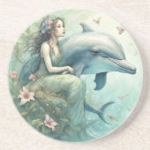 Dolphin Fantasy 2 Getränkeuntersetzer (Vorne)