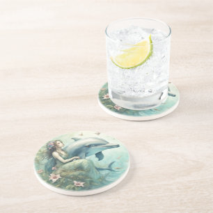 Dolphin Fantasy 2 Getränkeuntersetzer