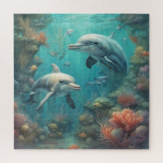 Dolphin Fantasy 7 Puzzle (Vertikal)