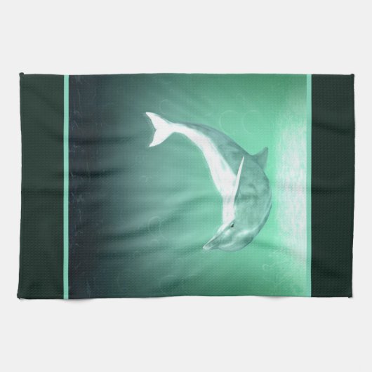 Dolphin Fantasy Geschirrtuch (Horizontal)