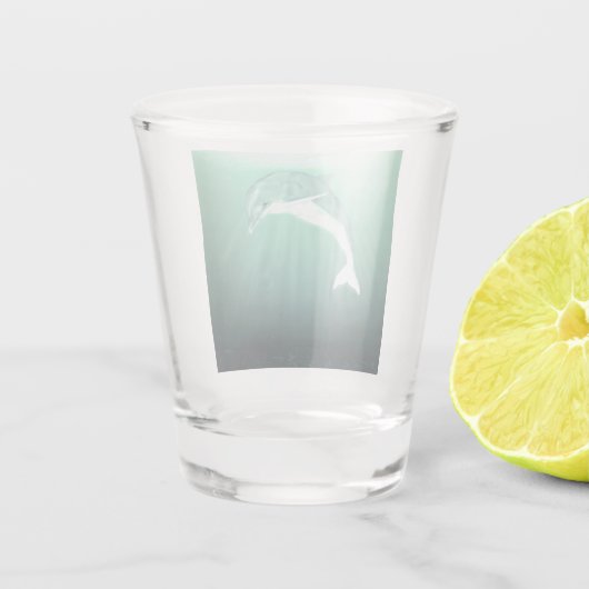 Dolphin Fantasy Schnapsglas (Rückseite)