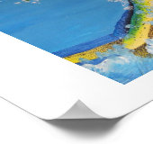 Dolphin Fish Poster (Ecke)