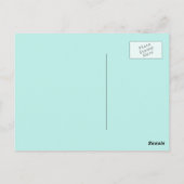 Dolphin-Foto in Florida Postkarte (Rückseite)