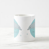 Dolphin Friend Mug Kaffeetasse (Mittel)