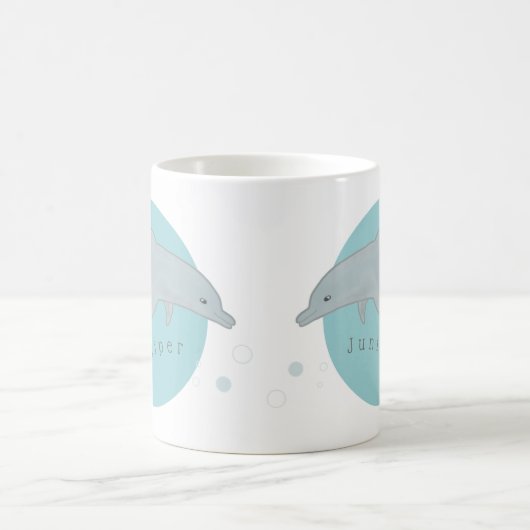 Dolphin Friend Mug Kaffeetasse (Mittel)