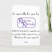 Dolphin Geburtstagsparty Karte (Rückseite)