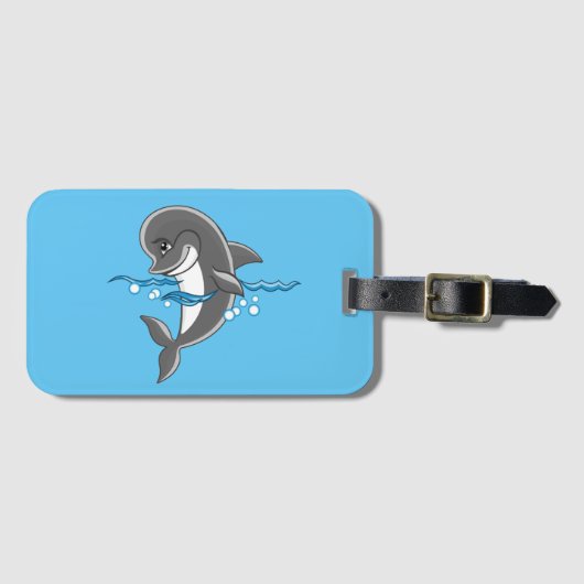 Dolphin Gepäckanhänger (Vorderseite (Horizontal))