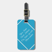 Dolphin Gepäckanhänger (Vorderseite vertikal)