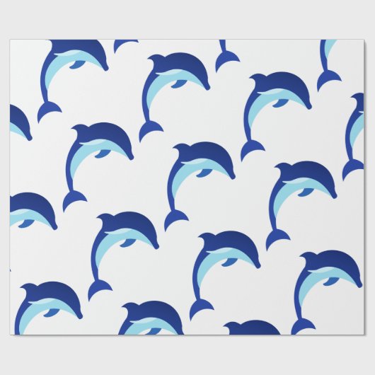 Dolphin Geschenkpapier (Flach)