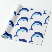 Dolphin Geschenkpapier (Ungerollt)