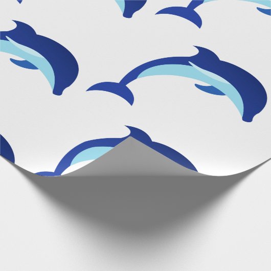Dolphin Geschenkpapier (Ecke)