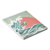 Dolphin-Glück Notizblock (angewinkelt)