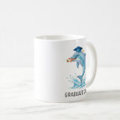 Dolphin Graduation Personalized Kaffeetasse (VorderseiteRechts)