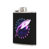 Dolphin Graphic Design Flachmann (Links)