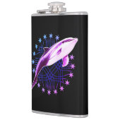 Dolphin Graphic Design Flachmann (Links)